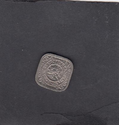 Beschrijving: 5 Cent WILHELMINA  